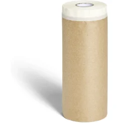 Protection papier pour peinture avec ruban de masquage