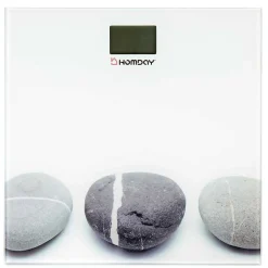 Pèse personne design galet zen