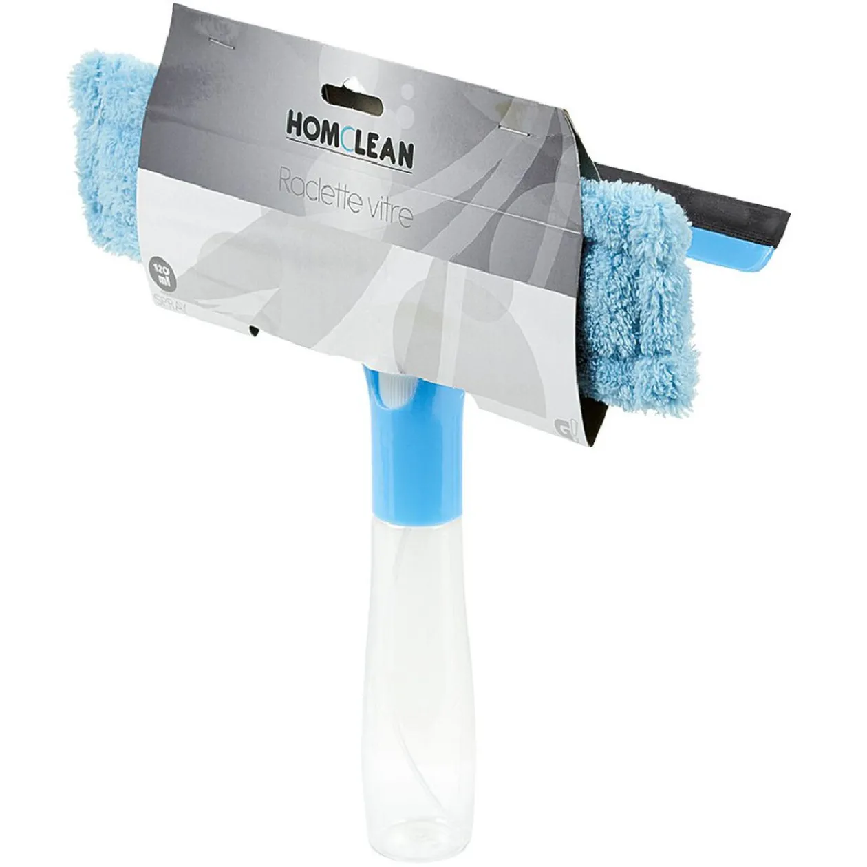 Raclette lave vitres avec pulvérisateur intégré 120 ml
