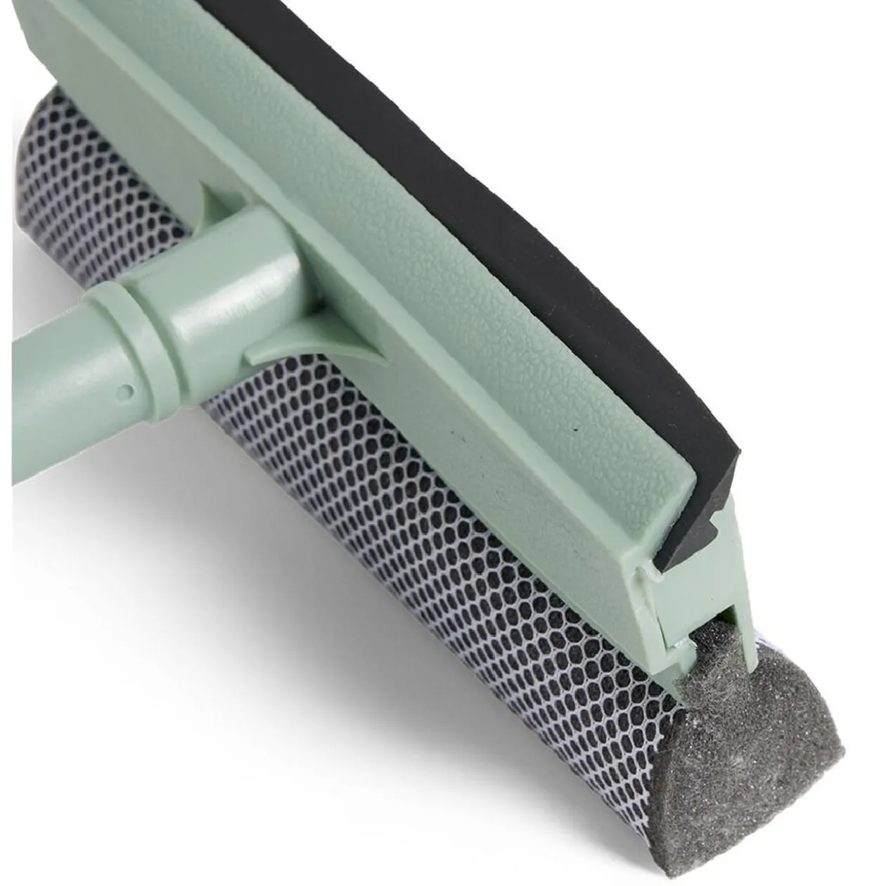 Raclette sol manche telescopique bleu