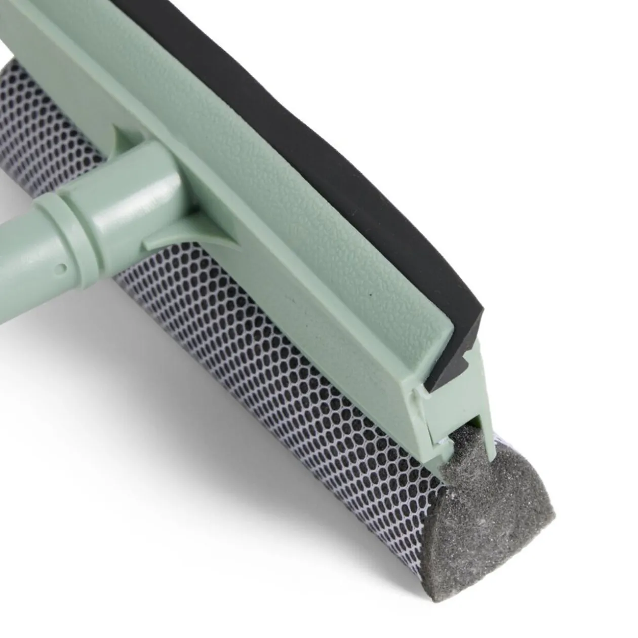 Raclette sol manche telescopique bleu