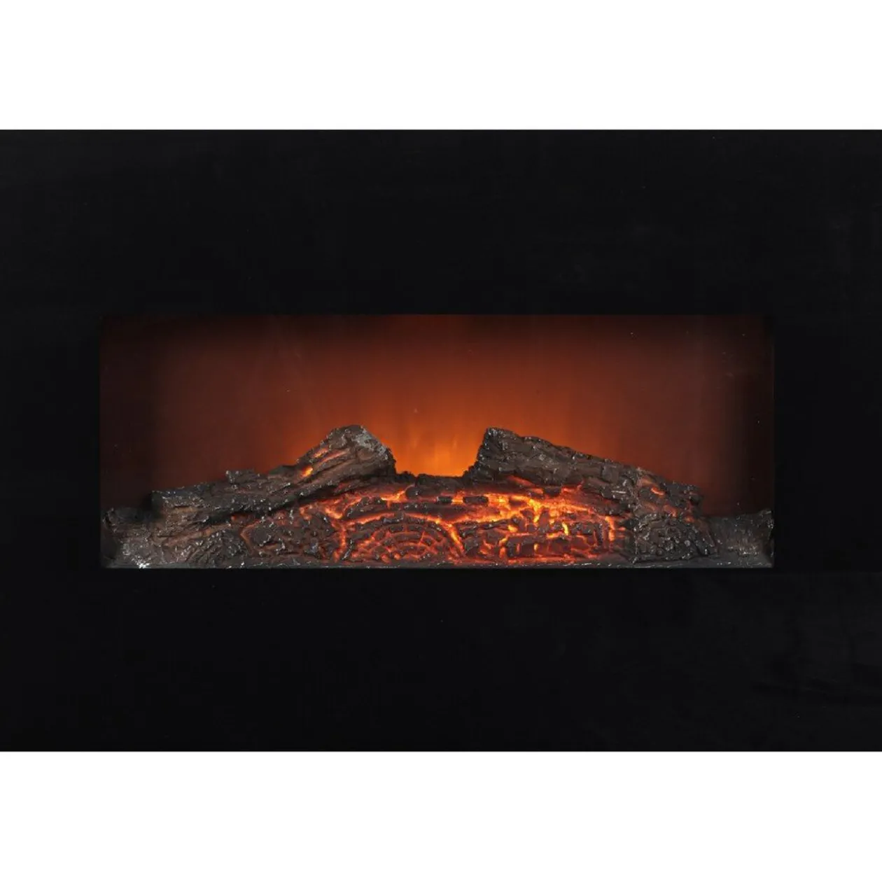 Radiateur électrique mural effet cheminée