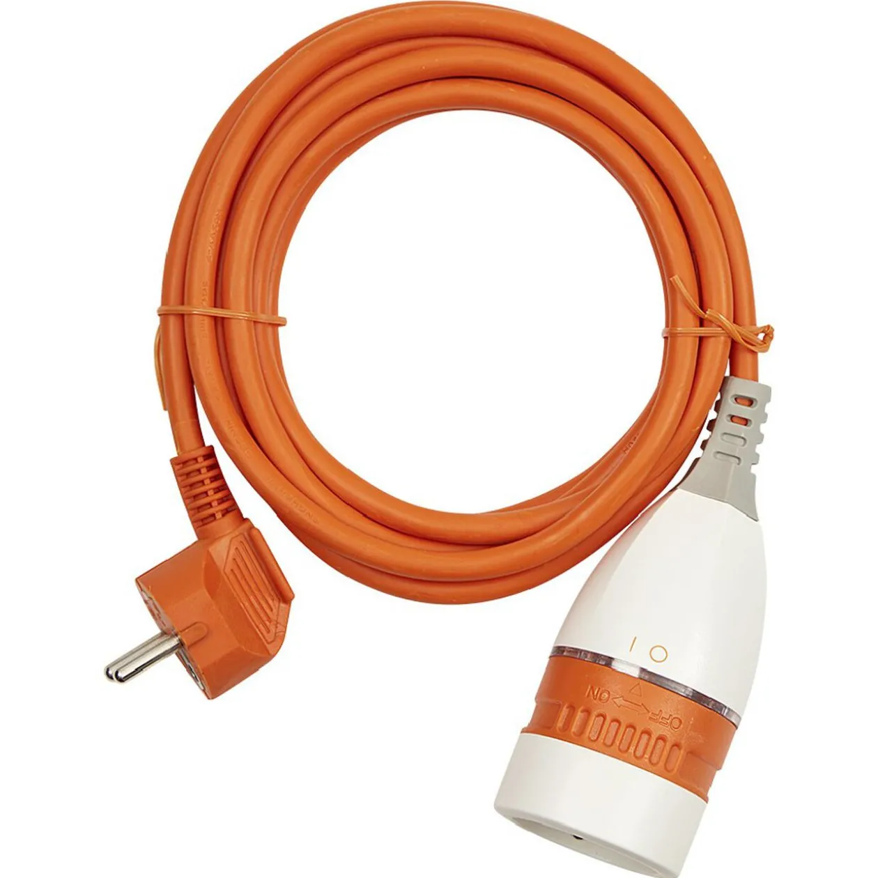 Rallonge 3 m interrupteur switch orange