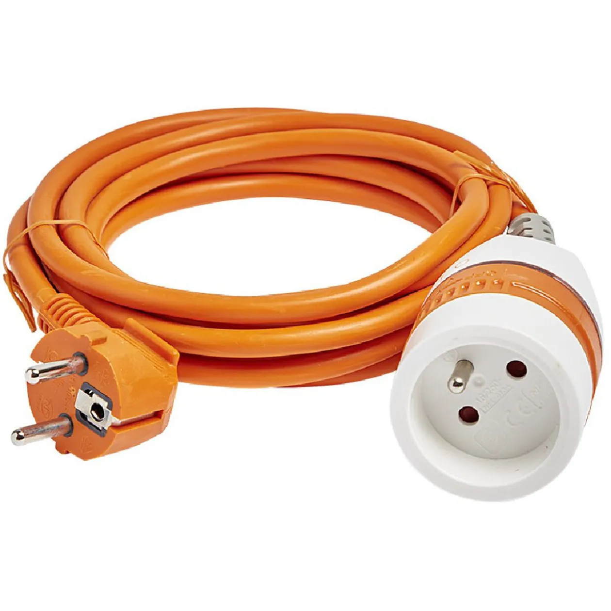 Rallonge 3 m interrupteur switch orange