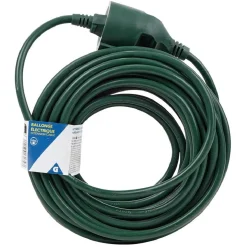 Rallonge électrique extérieure 10m vert