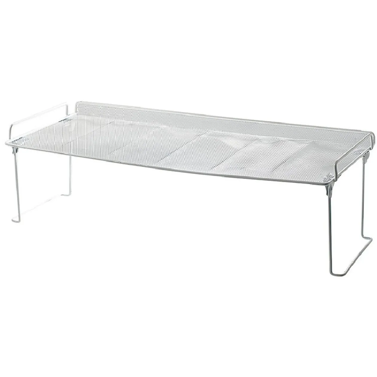 Range chaussure étagère blanche superposable