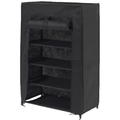 Range chaussures 12 paires noir