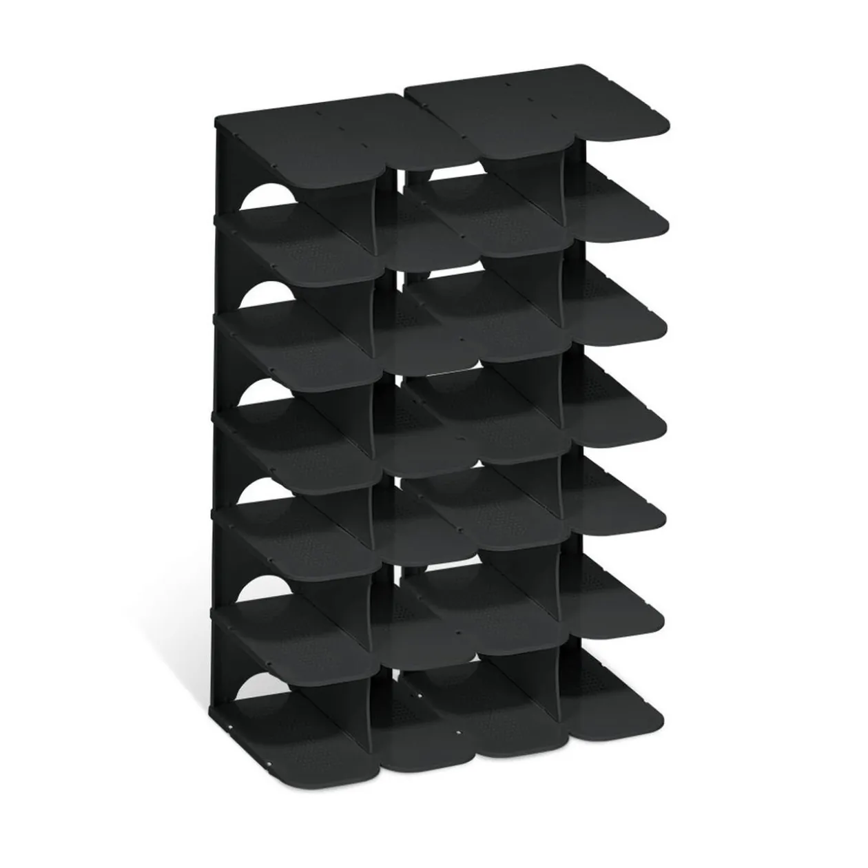 Range chaussures 4 paires noir