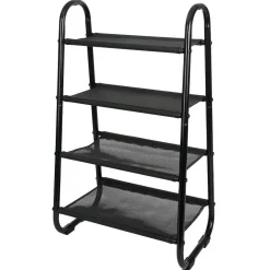 Range chaussures 8 paires 4 niveaux 43x28xH72cm