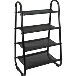 Range chaussures 8 paires 4 niveaux 43x28xH72cm