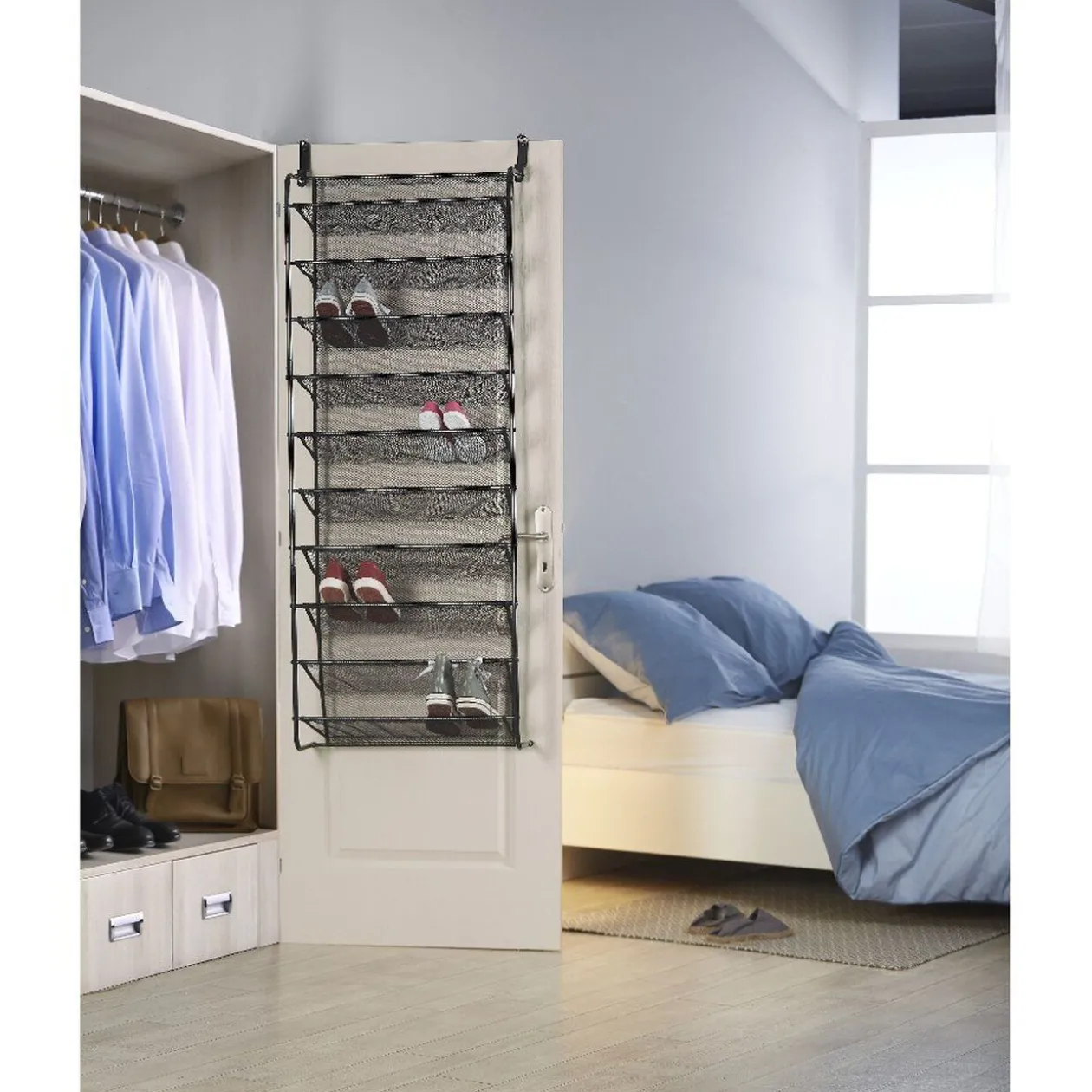 Range chaussures de porte L156 cm