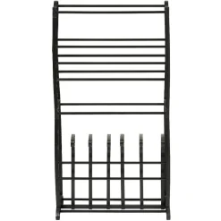 Range chaussures et bottes métal noir