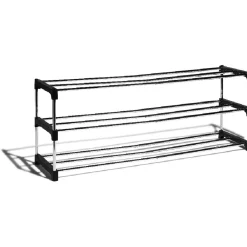 Range chaussures extensible noir et gris