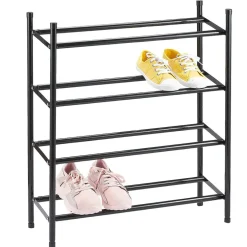 Range chaussures extensible noir 4 niveaux