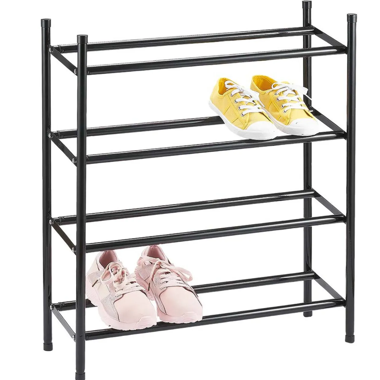 Range chaussures extensible noir 4 niveaux