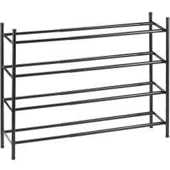 Range chaussures extensible noir 4 niveaux