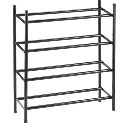 Range chaussures extensible noir 4 niveaux
