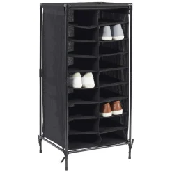 Range chaussures noir 18 paires