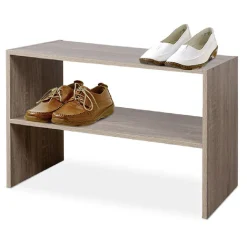 Range chaussures superposable mdf naturel