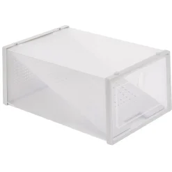 Range chaussures transparent x2