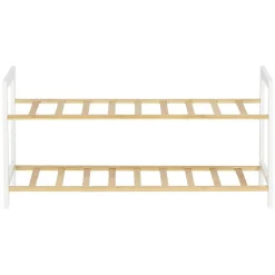 Range-chaussures en bambou 6 paires