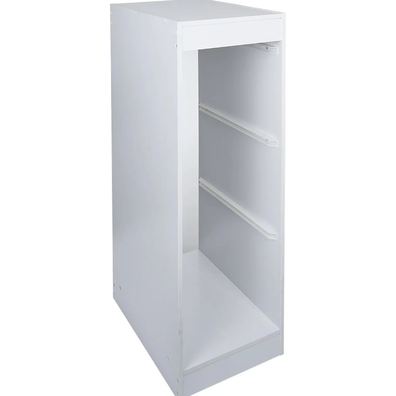 Rangement 3 niveaux pour casier blanc