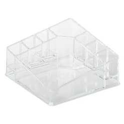 Rangement angle transparent