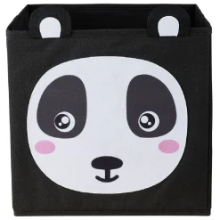 Rangement blanc motif animal