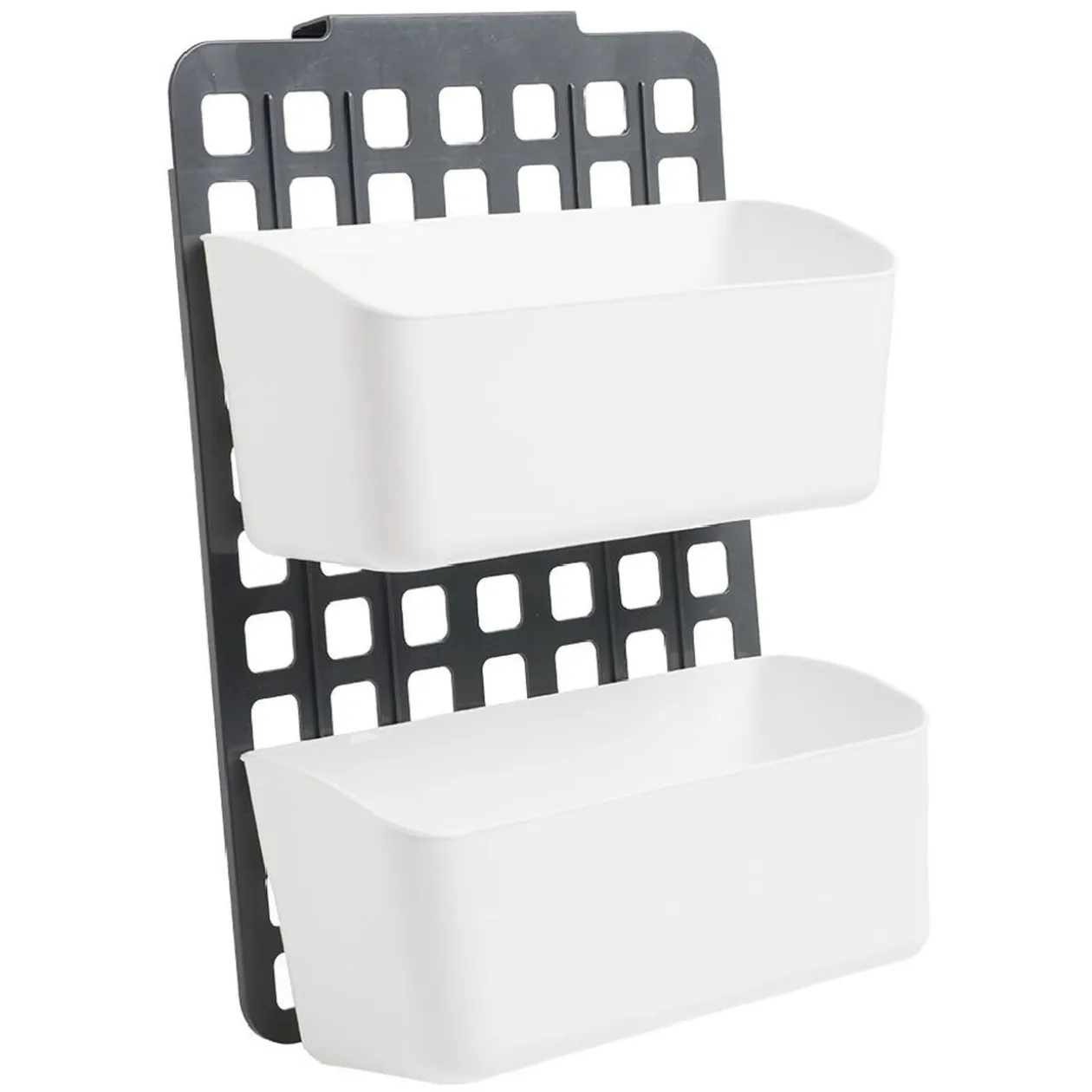 Rangement de porte ajustable gris