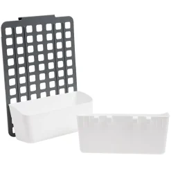 Rangement de porte ajustable gris