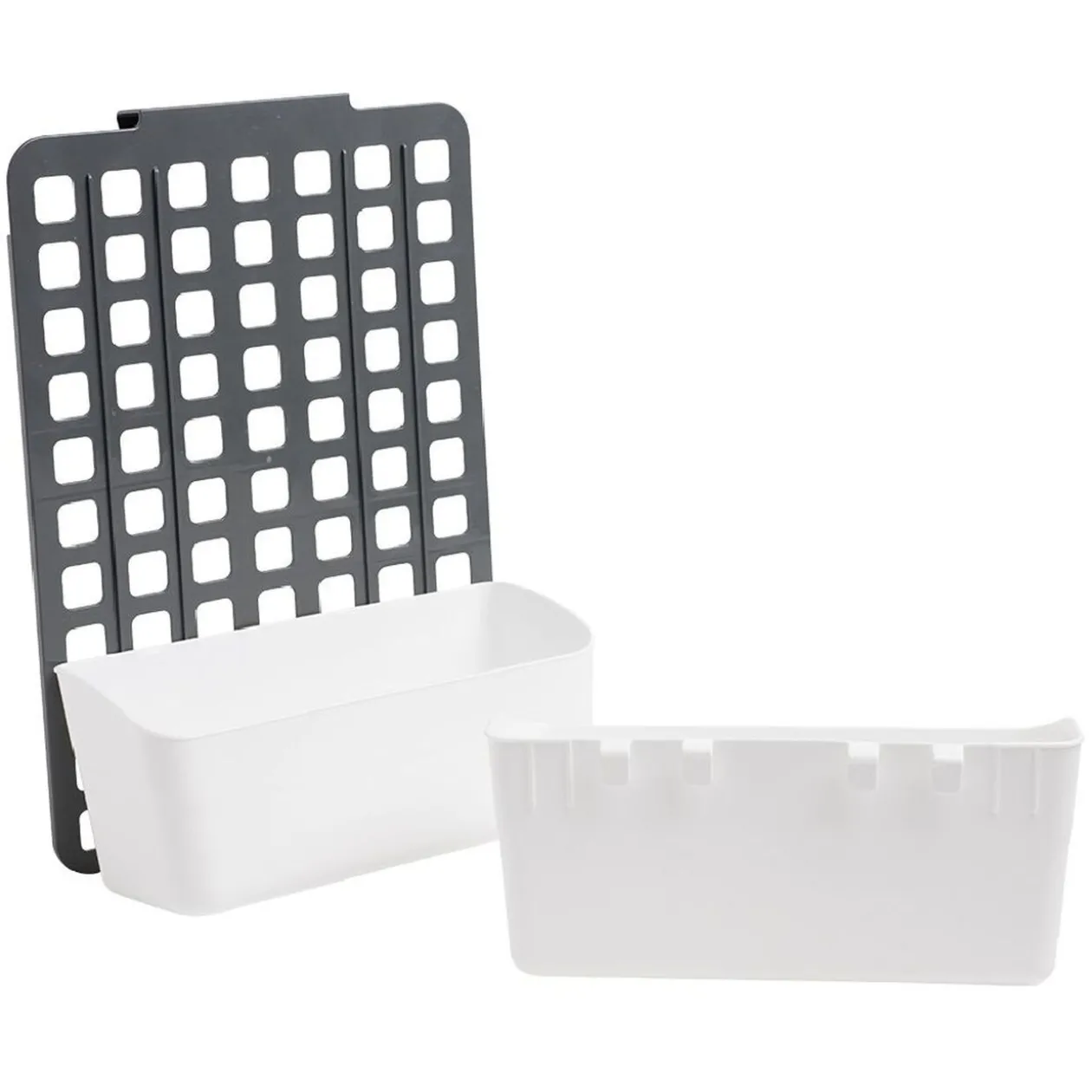 Rangement de porte ajustable gris