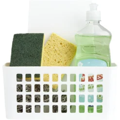 Rangement en plastique pour porte de placard