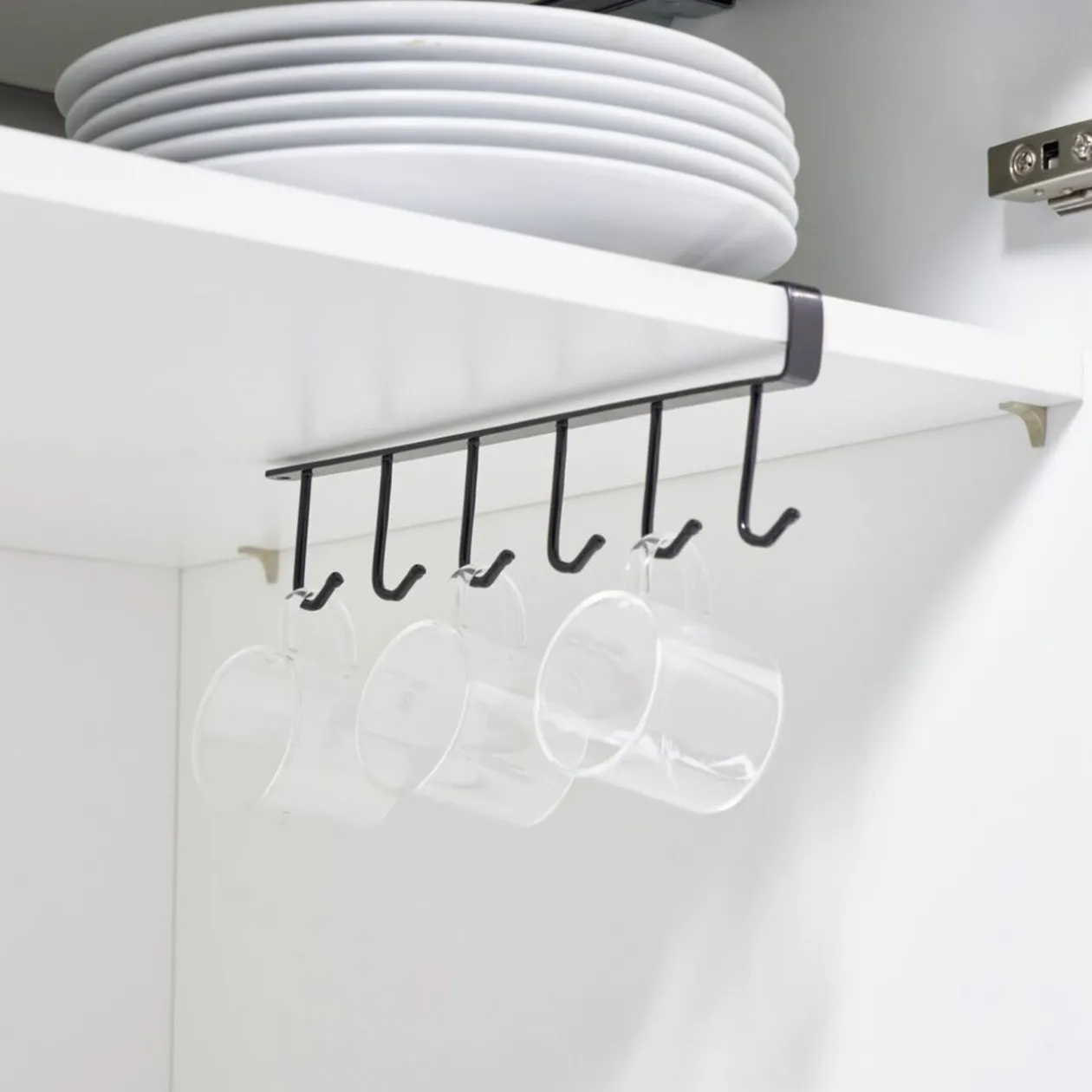Rangement suspendu 6 crochets