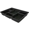 Rangement tiroir pour dressing noir