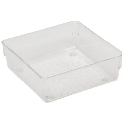 Rangement transparent pour tiroir 5 compartiments