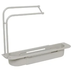 Rangement évier extensible gris
