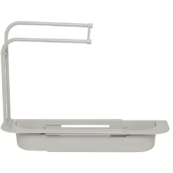 Rangement évier extensible gris