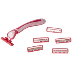 Rasoir femme avec 20 recharges 3 lames