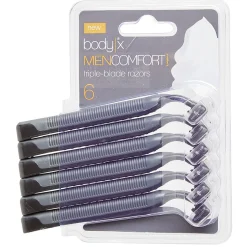 Rasoir jetable x 6 triple lame homme