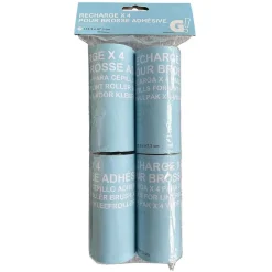 Recharge pour brosse adhésive x4