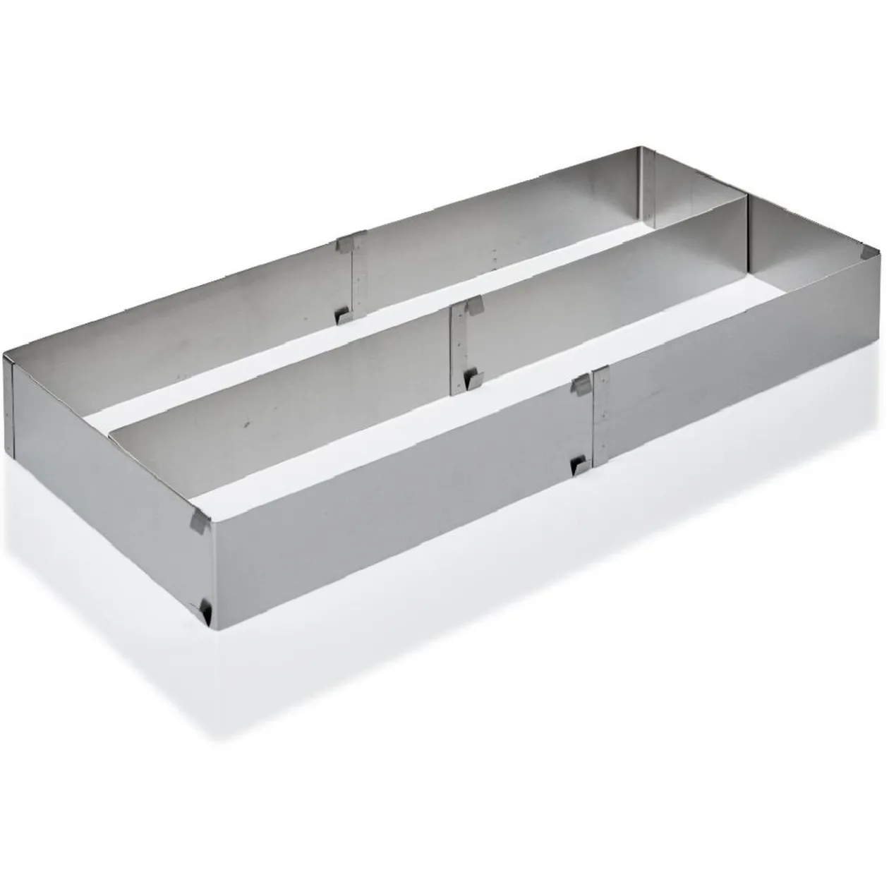 Rectangle à pâtisserie extensible axe central amovible 17/32x25/46cm