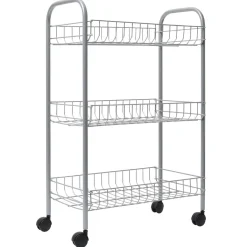 Resserre multiusage desserte de cuisine 3 niveaux