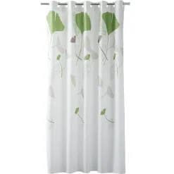 Rideau de douche design nature