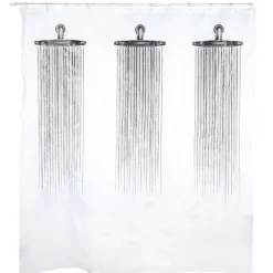 Rideau de douche motif douches