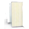 Rideau de douche rayure jaune et blanc Sunflow 180xH200cm