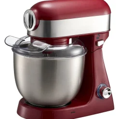 Robot pâtissier Cuisilux 4 en 1 gris et rouge 5 L
