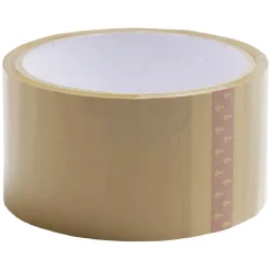 Rouleau adhésif marron x6