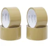 Rouleau adhésif marron x4