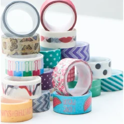 Rouleau adhésif masking tape design fantaisie x 3