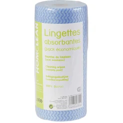 Rouleau de 100 lingettes absorbantes